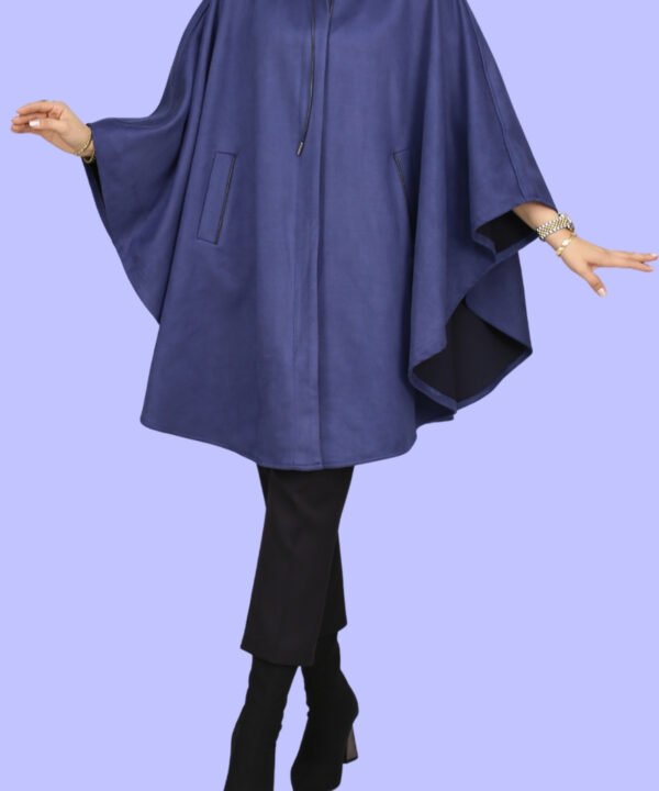 Alternative view of Asude Kapüşonlu Panço LACİVERT