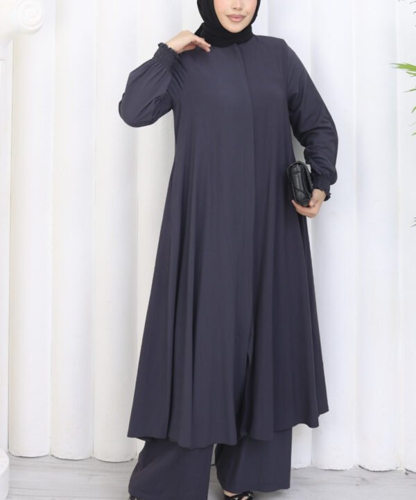 Alternative view of Umre İkili Takım Füme %85 pamuklu