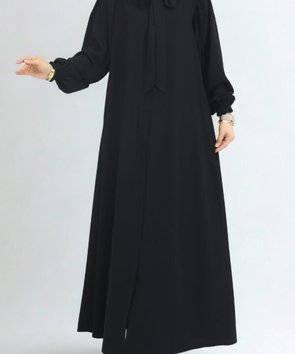 LAVİN Fiyonk Yaka Ferace SİYAH