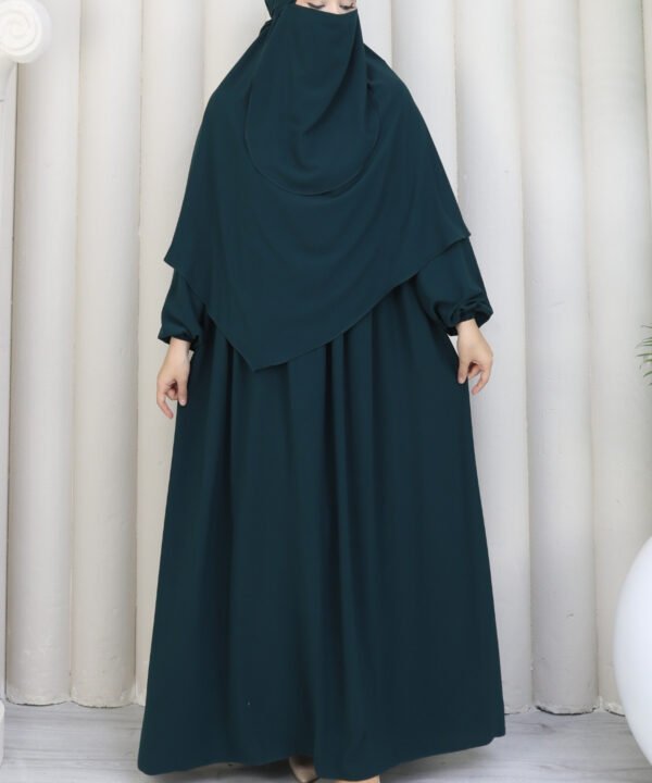 3'lü Sufle Takımı Medine İpeği Zümrüt