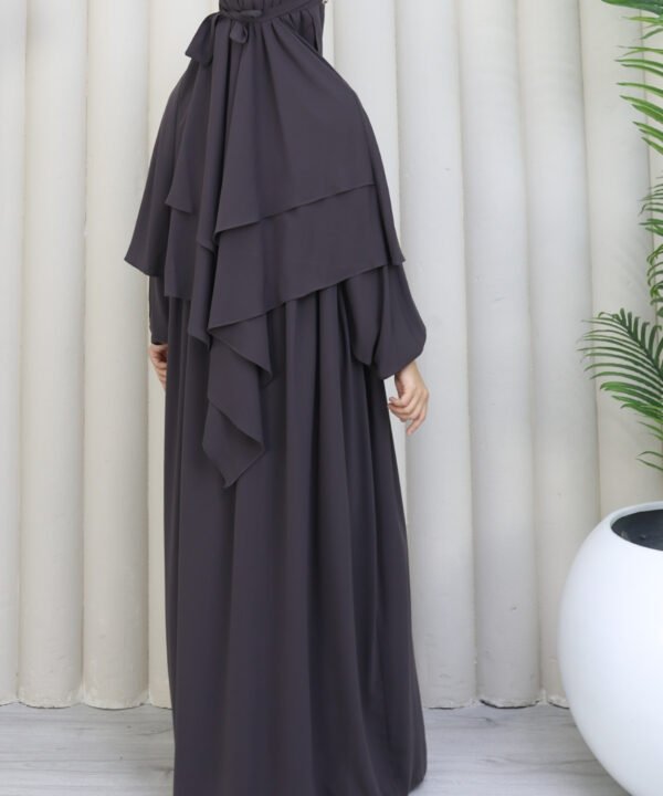 Alternative view of 3'lü Sufle Takımı Medine İpeği Füme